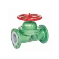 Fluorine lining diaphragm valve